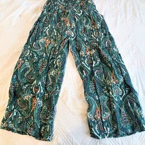 Patterned Flowy Pants